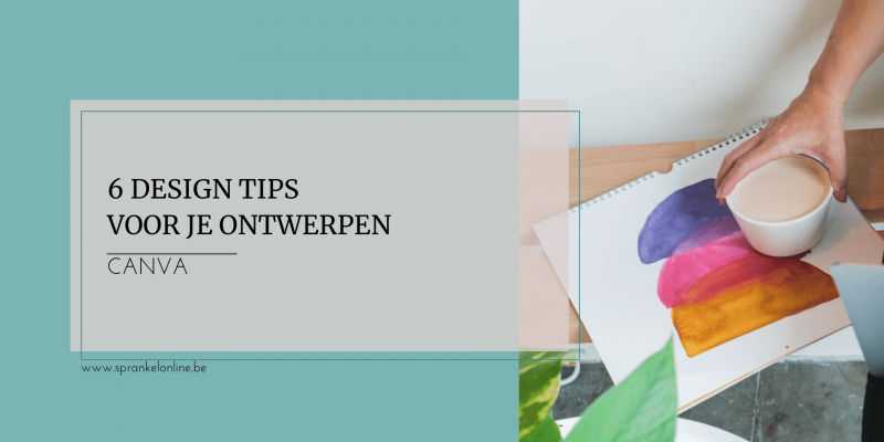 6 design tips voor je ontwerpen