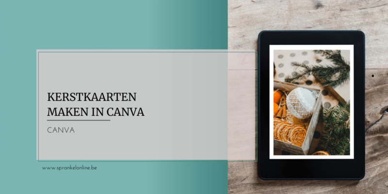 kerstkaarten maken in canva