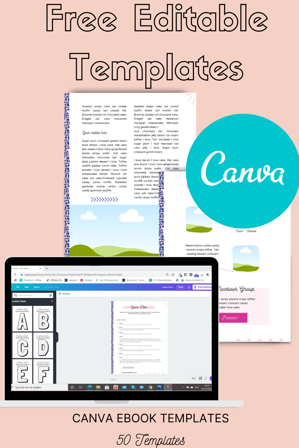 Canva Ebook Templates - Sprankel Online